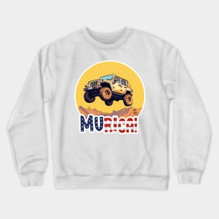 MURICA - Jeep life i Crewneck Sweatshirt